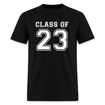 Class Of 2023 Fresh High School Senior - Men's T-Shirt - black - Front - Jose (178cm)