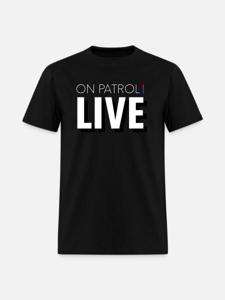 On Patrol Live design - Men's T-Shirt - black