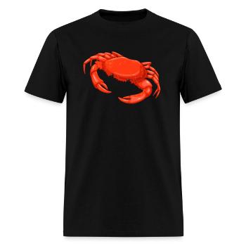 The Orange Crab - Men's T-Shirt - black - Front - Jose (178cm)