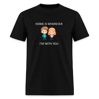 home - Men's T-Shirt - black - Front - Jose (178cm)