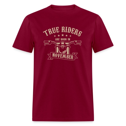 True Riders are born in November - Men's T-Shirt
