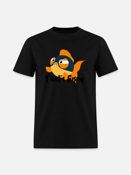 That's Fishy - Men's T-Shirt - black