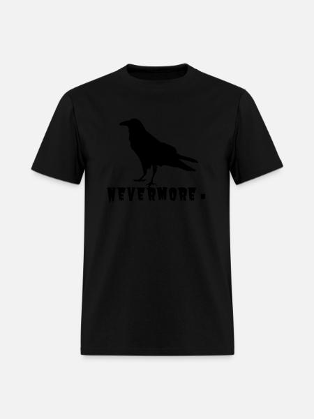 Raven nevermore - Men's T-Shirt - black