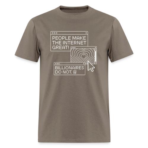 People Make The Internet Great - Browser White - Men's T-Shirt