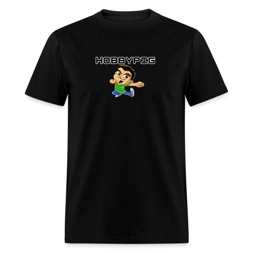 HobbyPig Cartoon - Men's T-Shirt