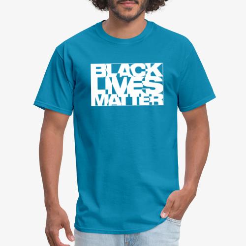 Black Live Matter Chaotic Typography - Men's T-Shirt
