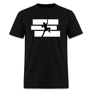 Climbing Blocks | Rock Climbing - Men's T-Shirt - black - Front - Jose (178cm)