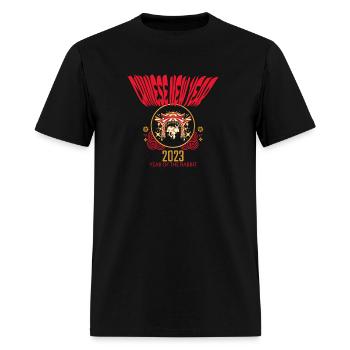 Chinese New Year: 2023 year of rabbit gifts - Men's T-Shirt - black - Front - Jose (178cm)