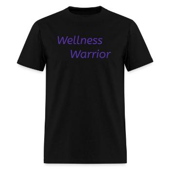 Wellness Warrior - Men's T-Shirt - black - Front - Jose (178cm)