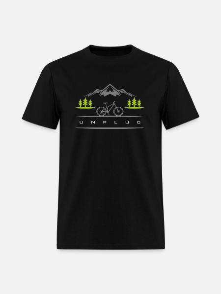 Mtb Mountain Bike Mtb Mountain Bike - Men's T-Shirt - black