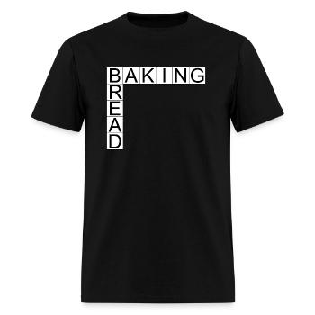 Baking Bread - Men's T-Shirt - black - Front - Jose (178cm)