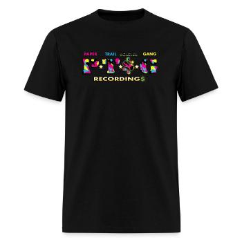 Tropical camo - Men's T-Shirt - black - Front - Jose (178cm)