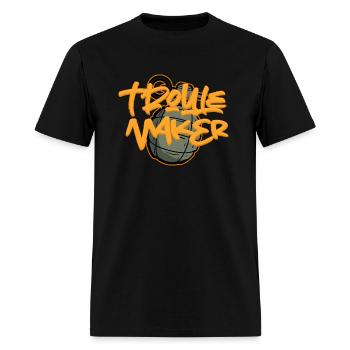 Trouble maker - Men's T-Shirt - black - Front - Jose (178cm)