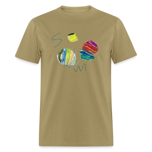 Three basketballs. - Men's T-Shirt