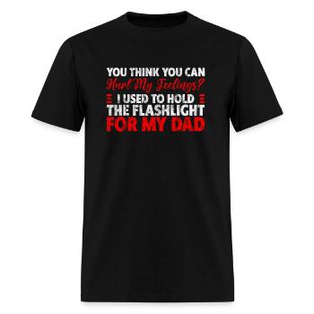 You Think You Can Hurt My Feelings 3 - Men's T-Shirt - black - Front - Jose (178cm)