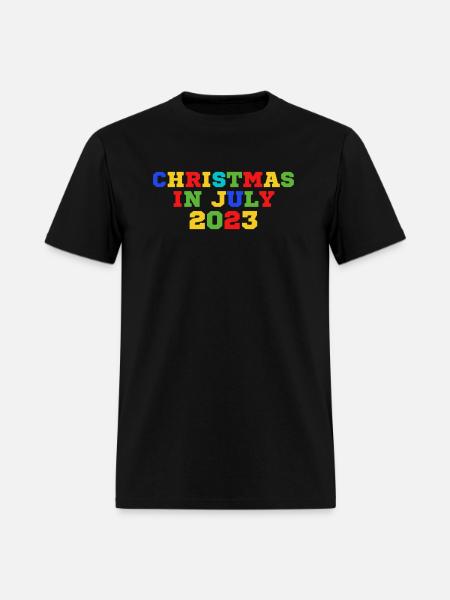 Christmas In July - Men's T-Shirt - black