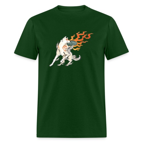 Fire wolf - Men's T-Shirt