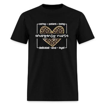 Emergency Nurse Appreciation Emergency Nursing - Men's T-Shirt - black - Front - Jose (178cm)