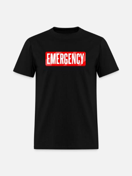 Emergency - Men's T-Shirt - black