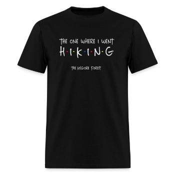 The One Where... - Men's T-Shirt - black - Front - Jose (178cm)