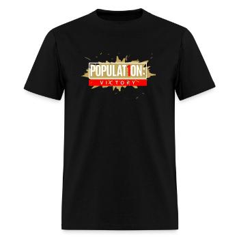 Population 1 Battle Royal Vr Popone - Men's T-Shirt - black - Front - Jose (178cm)