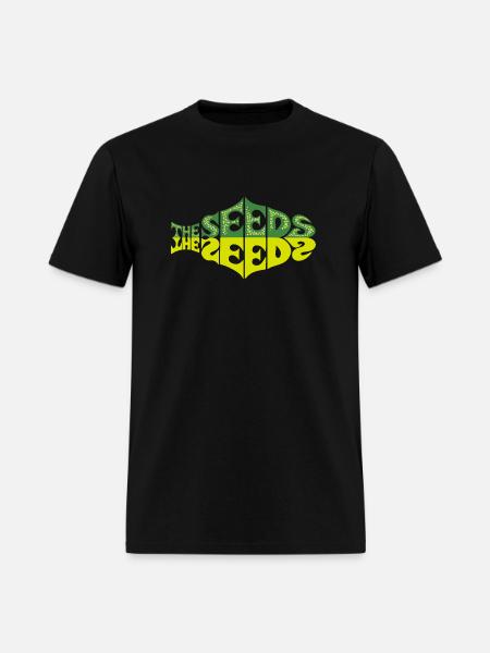 the seeds band logo - Men's T-Shirt - black