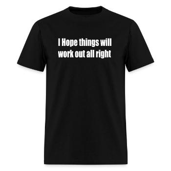 Congratulations quotes on achievement - Men's T-Shirt - black - Front - Jose (178cm)