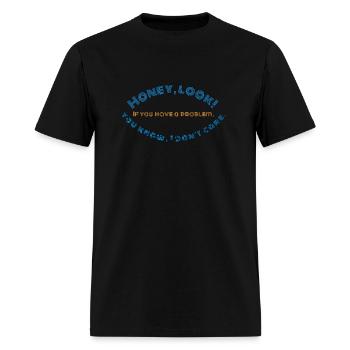 honey - Men's T-Shirt - black - Front - Jose (178cm)