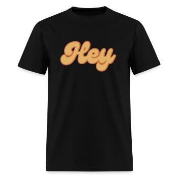Hey - Men's T-Shirt - black - Front - Jose (178cm)