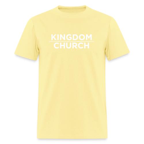 KingdomOverChurchWhite - Men's T-Shirt