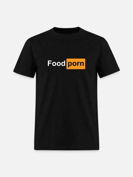 FoodPorn - Men's T-Shirt - black