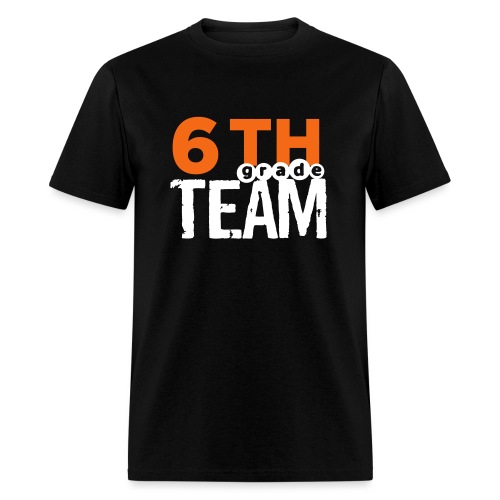 Bold 6th Grade Team Teacher T-shirt - Men's T-Shirt