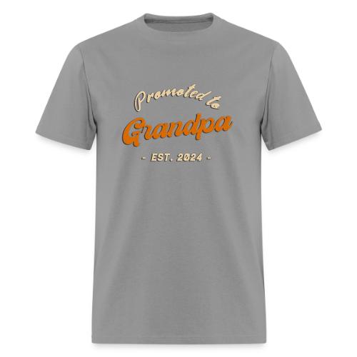 Promoted to Grandpa 2024 - Men's T-Shirt