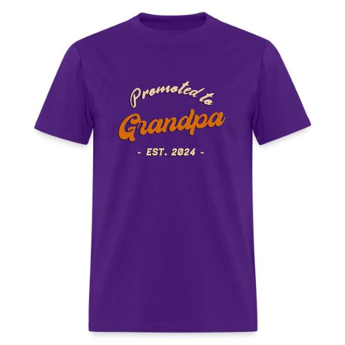 Promoted to Grandpa 2024 - Men's T-Shirt