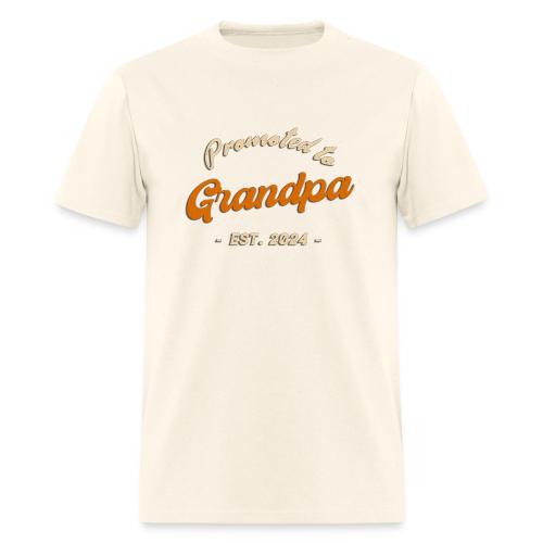 Promoted to Grandpa 2024 - Men's T-Shirt