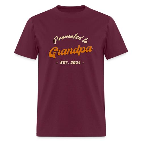 Promoted to Grandpa 2024 - Men's T-Shirt