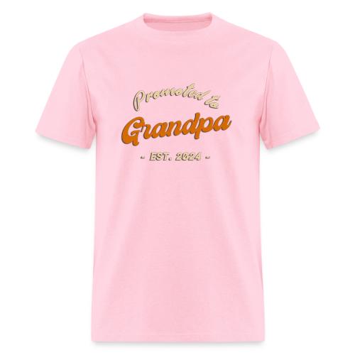 Promoted to Grandpa 2024 - Men's T-Shirt
