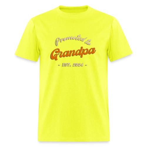 Promoted to Grandpa 2024 - Men's T-Shirt