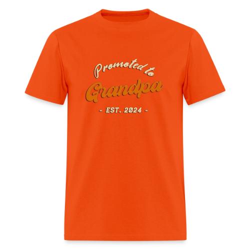 Promoted to Grandpa 2024 - Men's T-Shirt