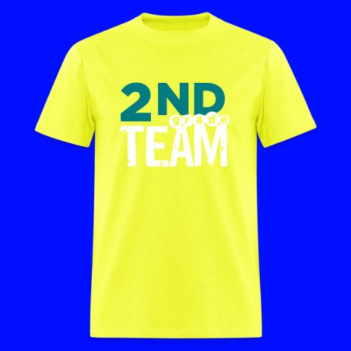 Bold 2nd Grade Team Teacher T Shirts - Men's T-Shirt