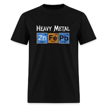Periodic Table Of Elements Chemistry Fun - Men's T-Shirt - black - Front - Jose (178cm)