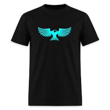 Eagle - Men's T-Shirt - black - Front - Jose (178cm)