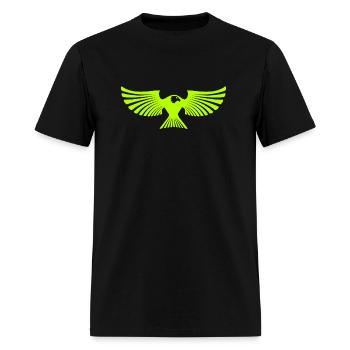 Eagle - Men's T-Shirt - black - Front - Jose (178cm)