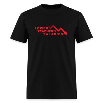 Lower Teacher - Men's T-Shirt - black - Front - Jose (178cm)