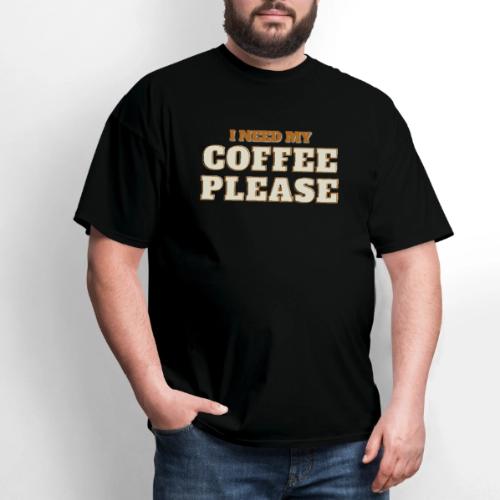 Coffee Please - Men's T-Shirt