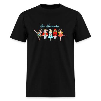 Girls Nutcracker Toddler Christmas Sugar Plum - Men's T-Shirt - black - Front - Jose (178cm)