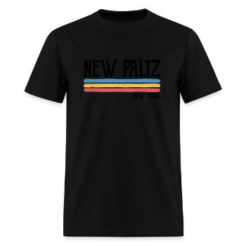 New Paltz New York Ny - Men's T-Shirt - black - Front - Jose (178cm)