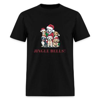 Jingle Bells! - Men's T-Shirt - black - Front - Jose (178cm)