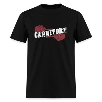 Carnivore - Men's T-Shirt - black - Front - Jose (178cm)