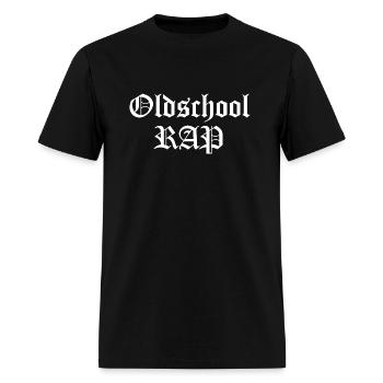 rap oldschool - T-shirt Homme - noir - Devant - Jose (178cm)